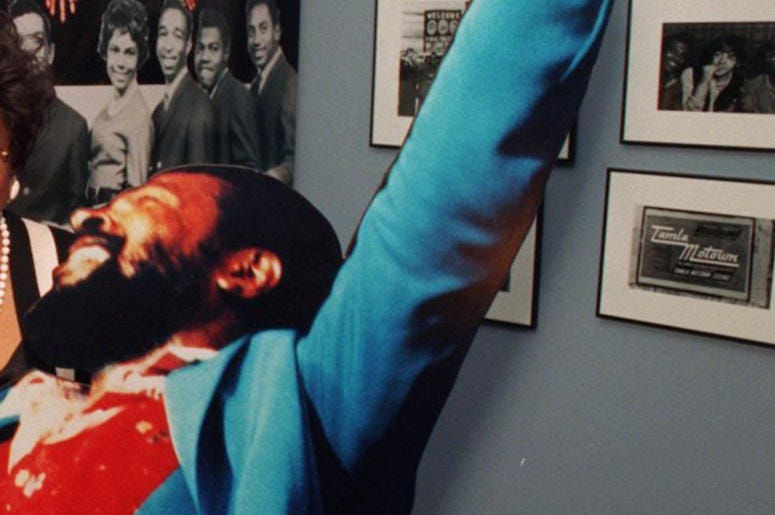 Marvin Gaye, Cardboard Cutout, Exhibition, 1995 Marvin Gaye, Cardboard Cutout, Exhibition, 1995