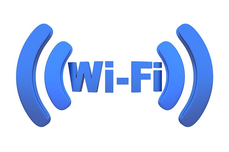 Wi-fi. Station, white Wi-fi. Station, white