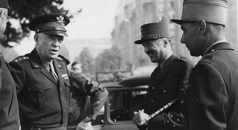Photo taken August 28, 1944, 83 days after D-Day. (Keystone - Hulton Archive)