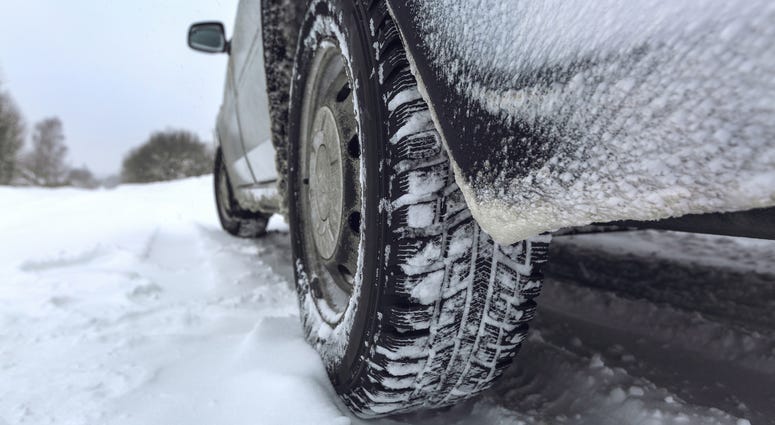 Car in snow