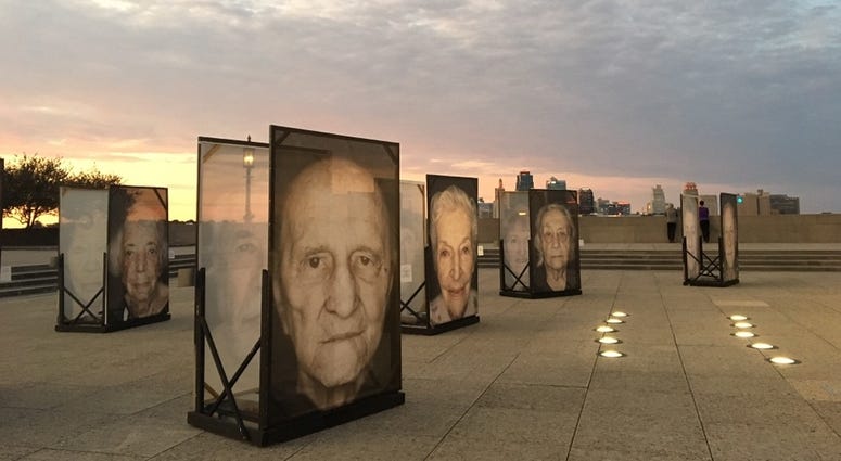 Lest We Forget photo exhibition at the Liberty Memorial