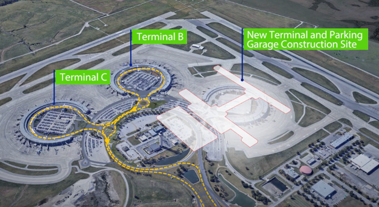 Screenshot of new KCI traffic flow animation