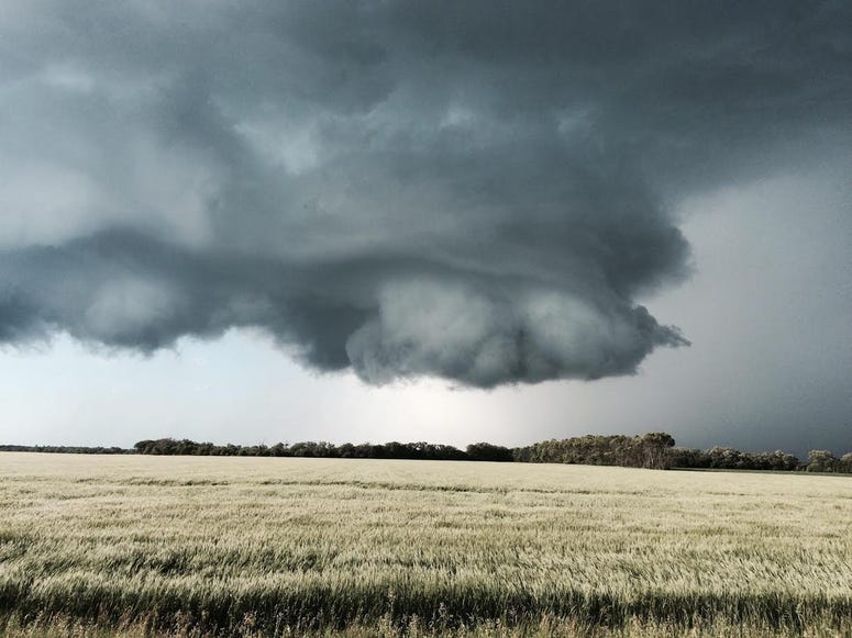 Credit Butch Voelker via National Weather Service