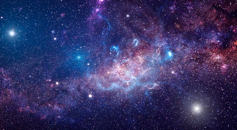 A view of the galaxy and stars