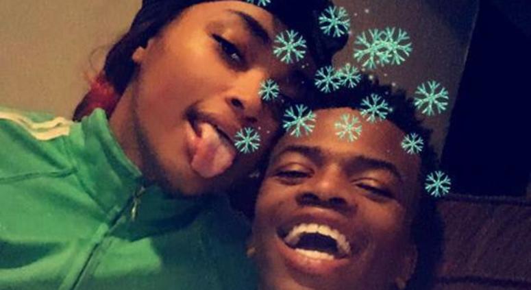 Brajean Sledge is pictured with Anthony King