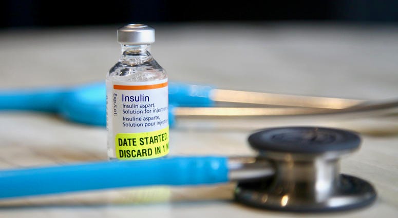 bottle of insulin