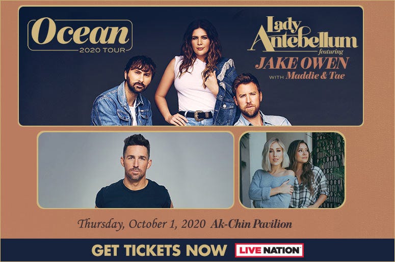 Lady Antebellum 10.1.20 Ak-Chin Pavilion