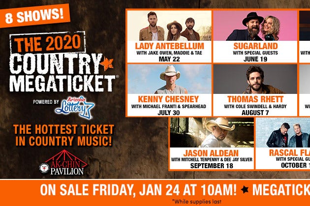 2020 Country Megaticket