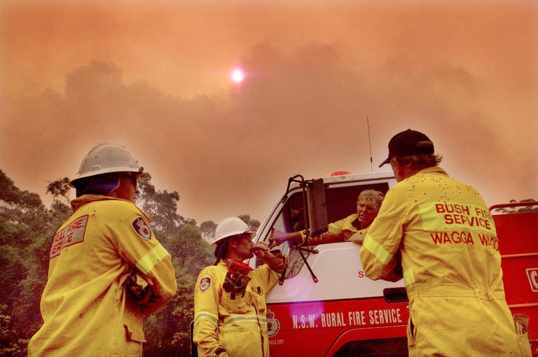 Australia Brush Fire