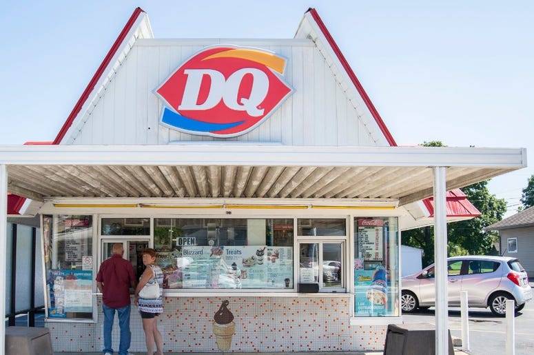 Dairy Queen Dreamsicle Cone Dairy Queen Dreamsicle Cone