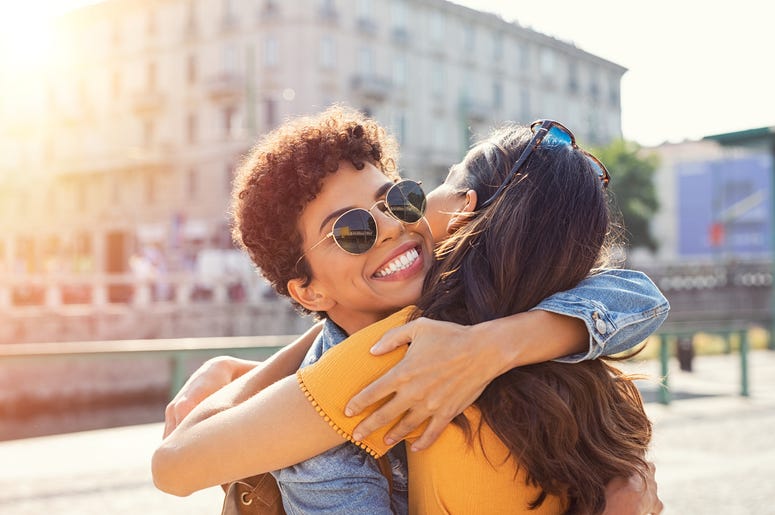 hugs are safer than shaking hands hugs are safer than handshakes, can I give hugs during the coronavirus