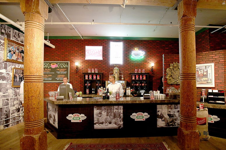 Friends Central Perk Friends, friends 25th anniversary, friends central perk, friends pop up shop, Cup of Joe Coffee House