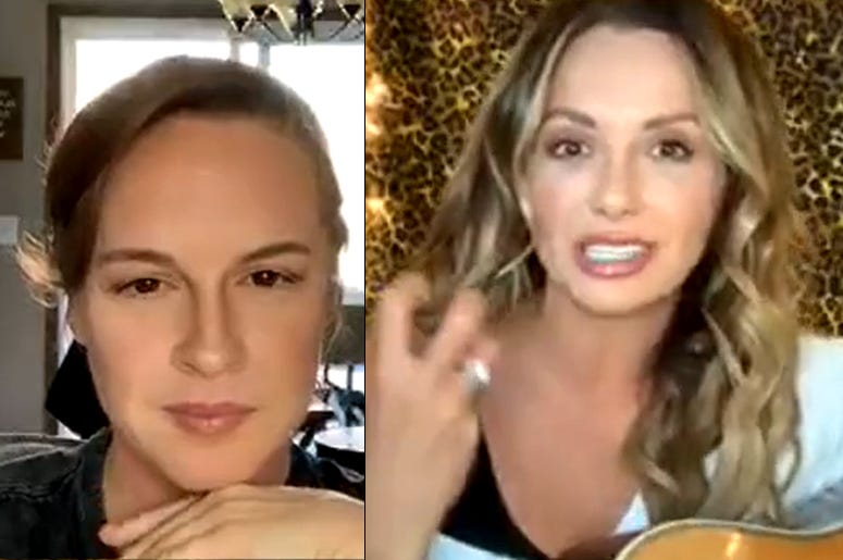 Carly Pearce on Instagram Live with Mandy Carly Pearce on Instagram Live with Mandy