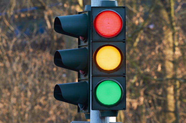 blue lights at traffic light blue lights at traffic light