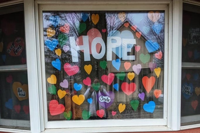 World of hearts project world of hearts project, hearts project, how to spread love during the coronavirus, things to do while you're in quarantine, social distancing activities