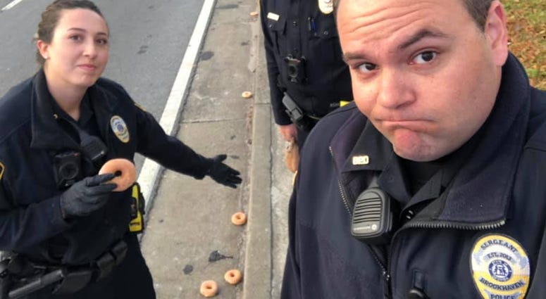 Police, donuts