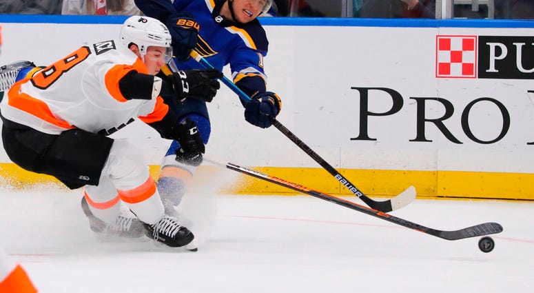 Blues vs. Flyers
