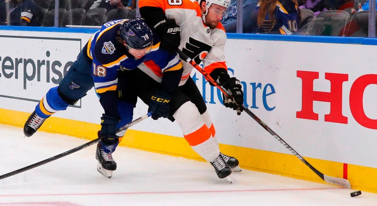 Blues vs. Flyers