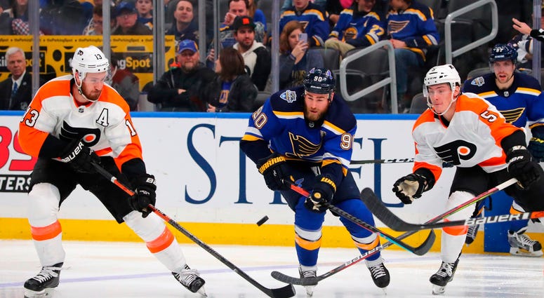 Blues vs. Flyers