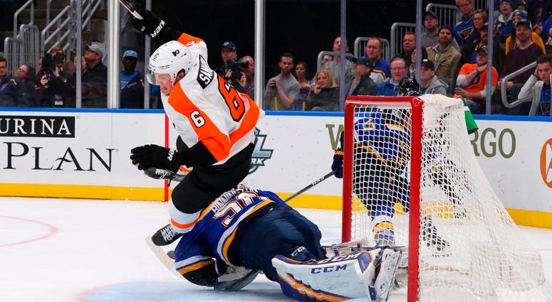 Blues vs. Flyers