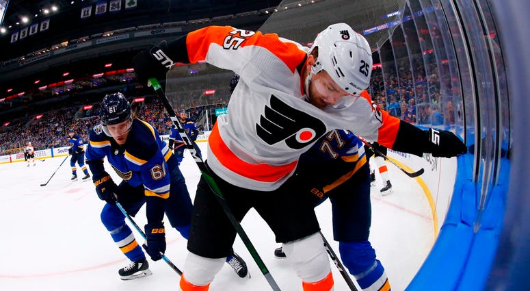 Blues vs. Flyers
