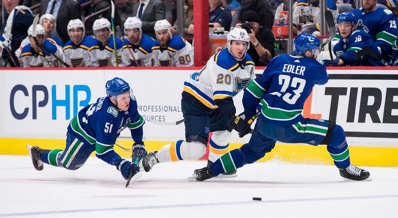 Blues vs. Canucks