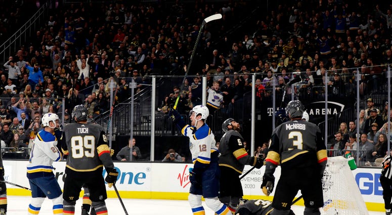 Blues at Vegas