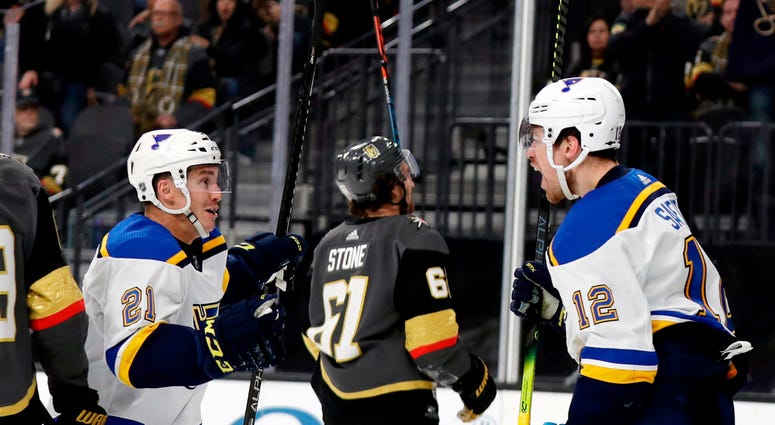 Blues at Vegas