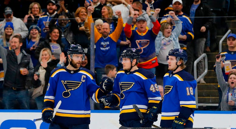 Blues vs. Devils