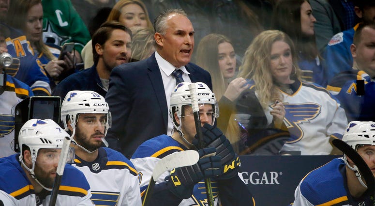 St. Louis Blues interim head coach Craig Berube St. Louis Blues interim head coach Craig Berube