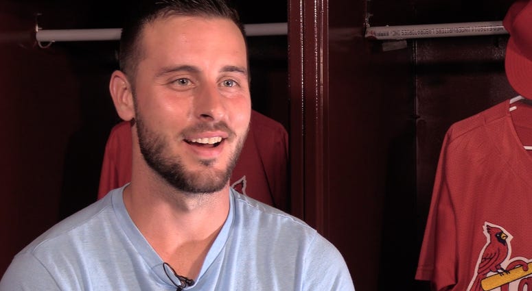 Paul DeJong of the St. Louis Cardinals Paul DeJong of the St. Louis Cardinals