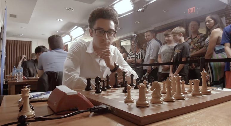 Fabiano Caruana competes at the Saint Louis Chess Club. Fabiano Caruana competes at the Saint Louis Chess Club.