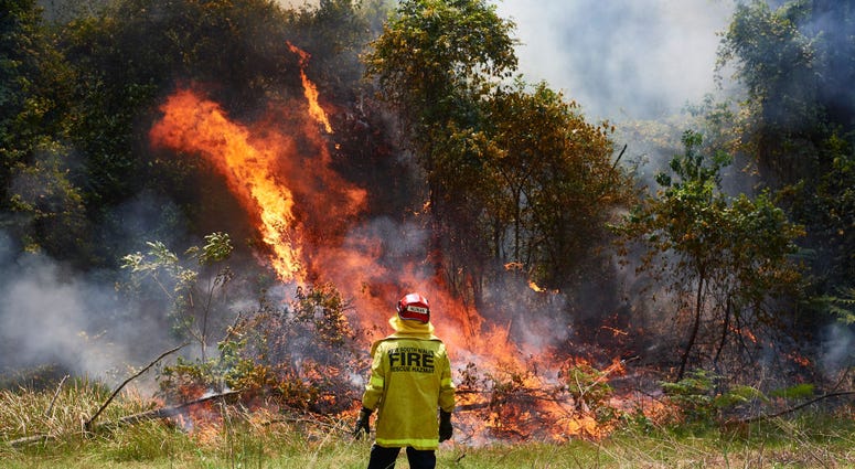 wildfire australia