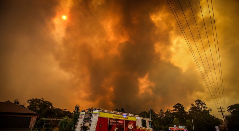 wildfire australia