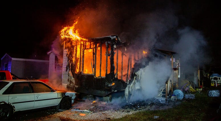 Four others suffered smoke inhalation.