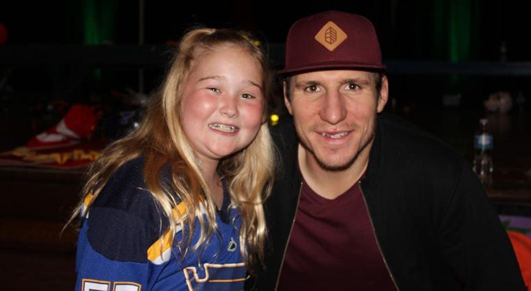 Laila Anderson and Alex Steen