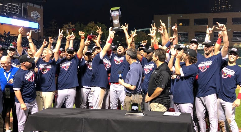 Memphis Redbirds celebrate Triple-A National Championship. Memphis Redbirds celebrate Triple-A National Championship.