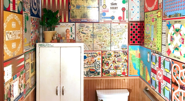 The Mud House bathroom. The Mud House bathroom.