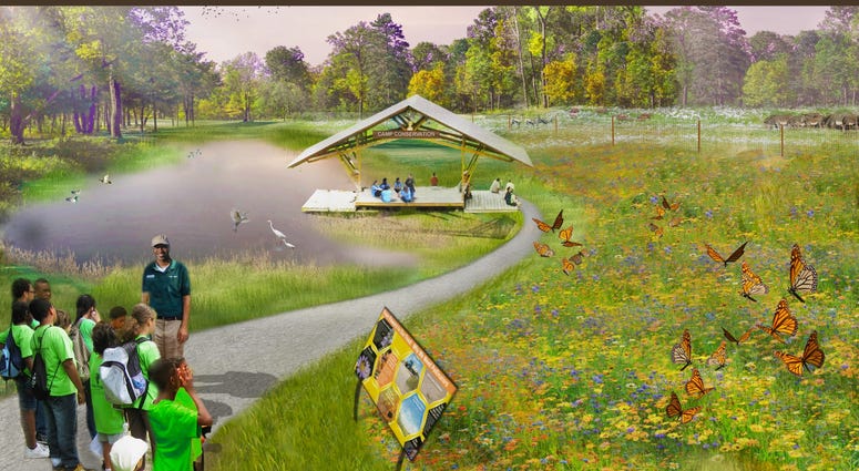 Saint Louis Zoo, north campus