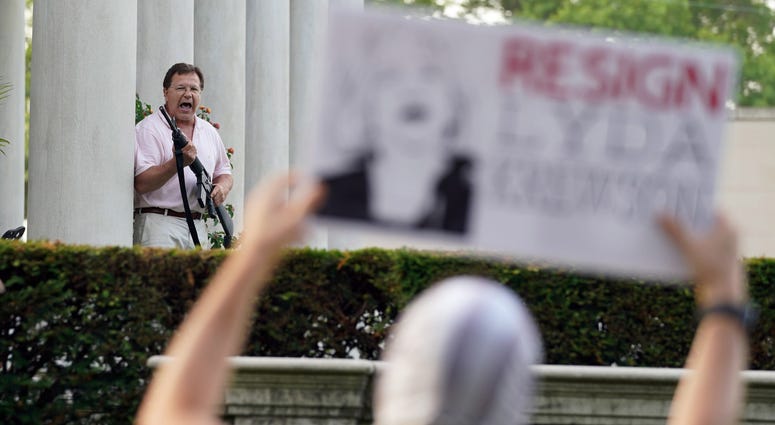 Krewson protest