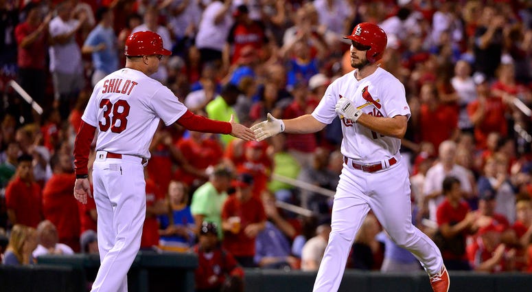 St. Louis Cardinals coach Mike Shildt. St. Louis Cardinals coach Mike Shildt.