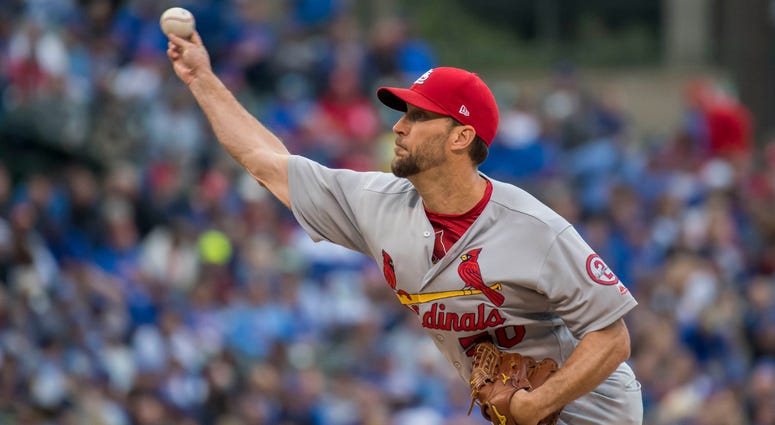 St. Louis Cardinals pitcher Adam Wainwright. St. Louis Cardinals pitcher Adam Wainwright.