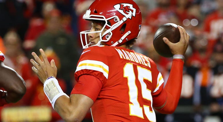 Kansas City Chiefs quarterback Patrick Mahomes Kansas City Chiefs quarterback Patrick Mahomes