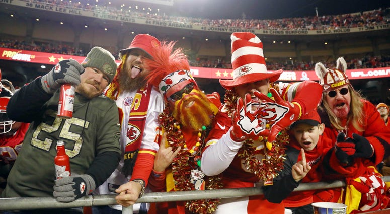 Kansas City Chiefs fans Kansas City Chiefs fans