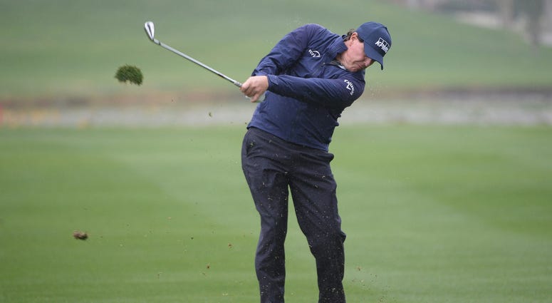 Phil Mickelson shot a 12-under 60 in the opening round of the Desert Classic on Jan. 17, 2019