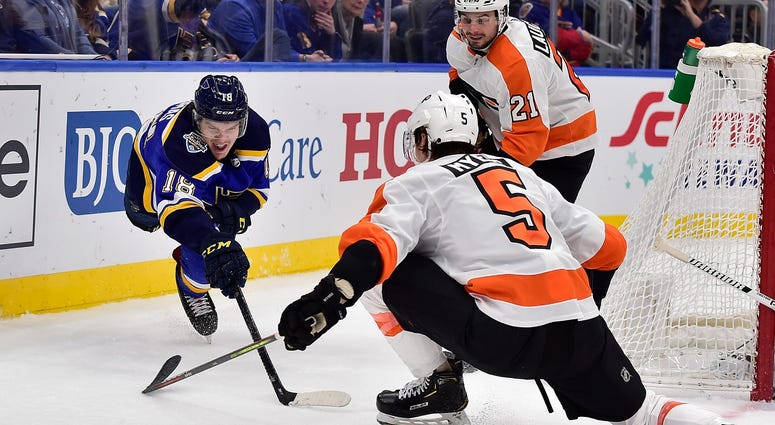 Blues vs. Flyers