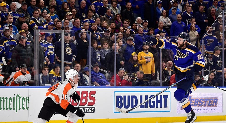 Blues vs. Flyers