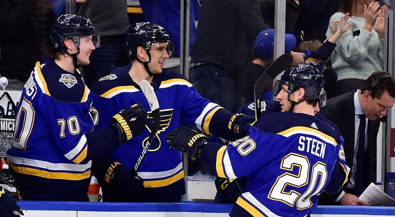 Blues vs. Flyers