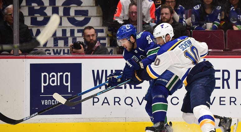 Blues vs. Canucks