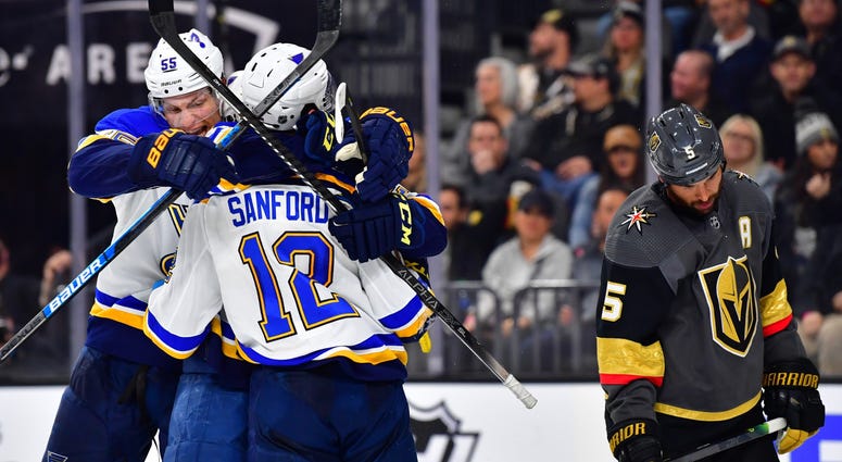 Blues at Vegas